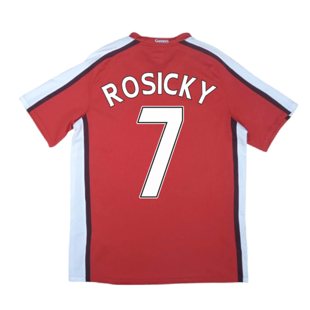 Arsenal 2008-10 Home Shirt ((Excellent) XL) (Rosicky 7)_2