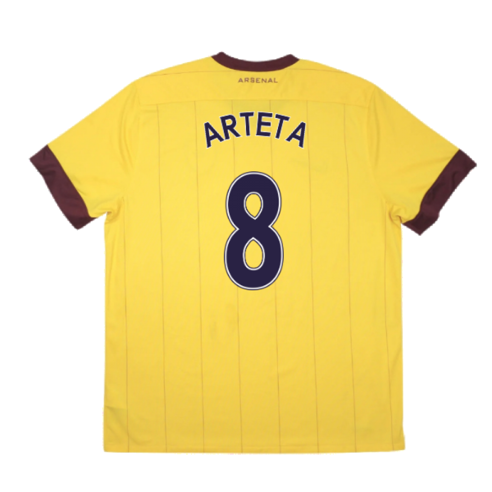 Arsenal 2010-11 Away Shirt ((Good) M) (ARTETA 8)_2