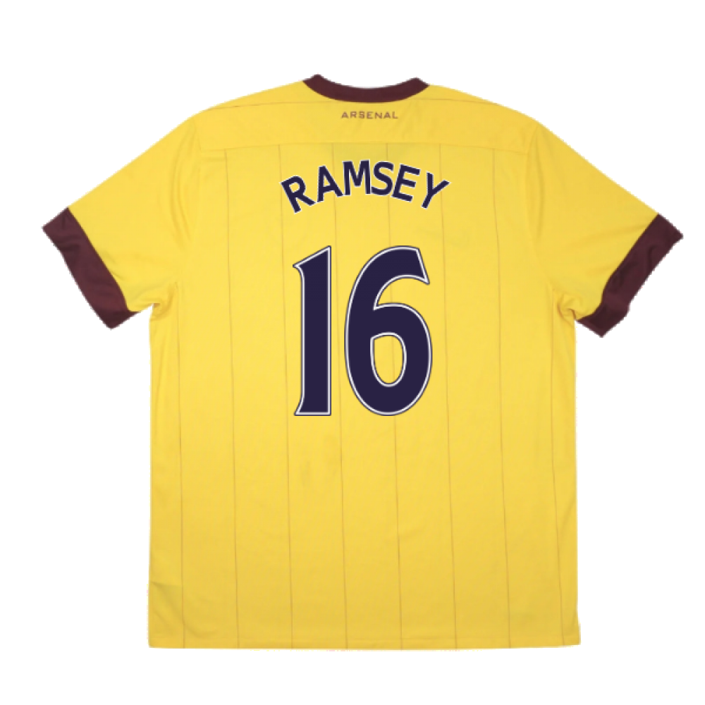 Arsenal 2010-11 Away Shirt ((Good) M) (RAMSEY 16)_2