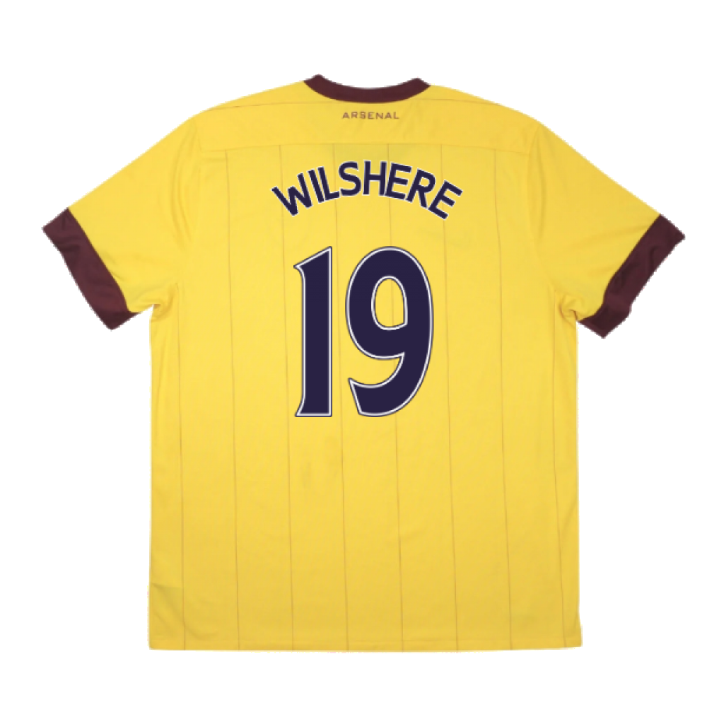 Arsenal 2010-11 Away Shirt ((Good) M) (WILSHERE 19)_2