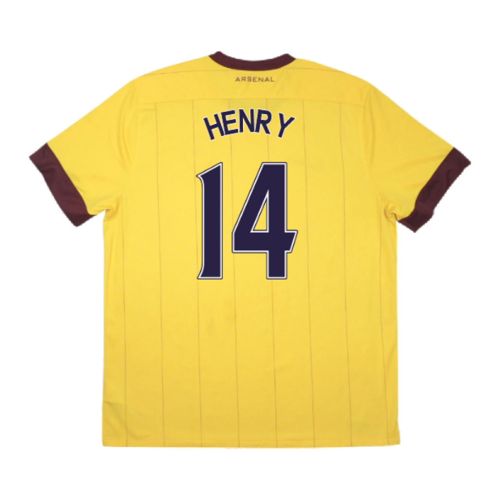 Arsenal 2010-11 Away Shirt ((Good) XXL) (HENRY 14)_2