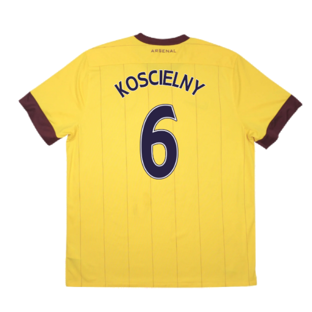 Arsenal 2010-11 Away Shirt ((Good) XXL) (KOSCIELNY 6)_2