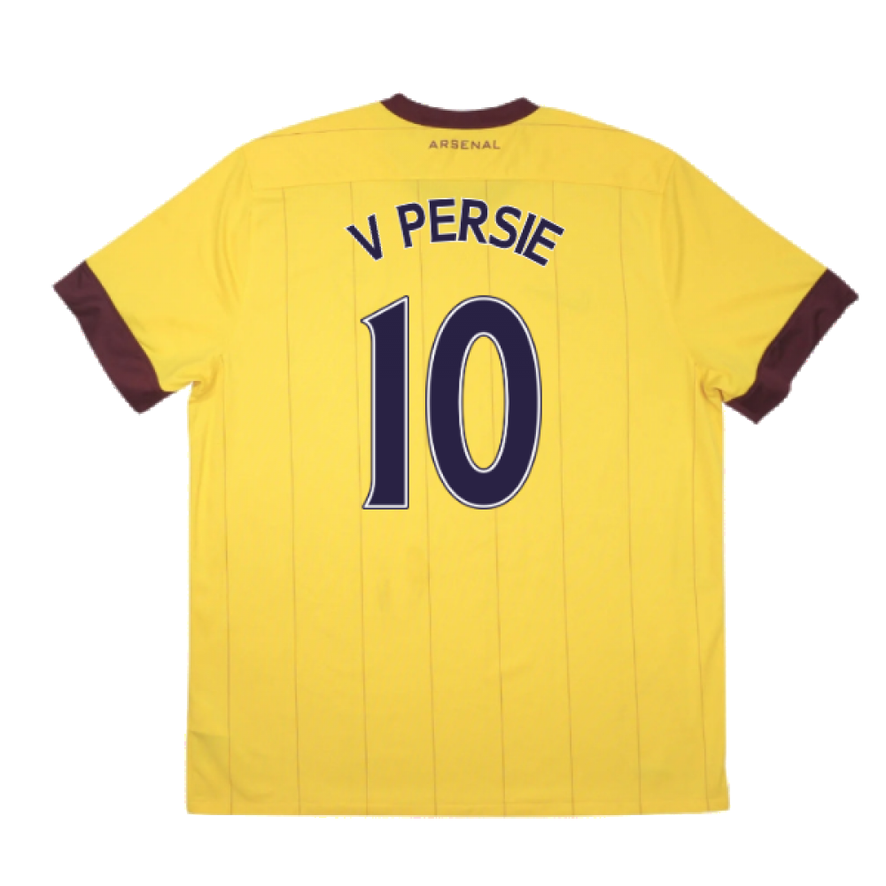 Arsenal 2010-11 Away Shirt ((Good) XXL) (V. PERSIE 10)_2