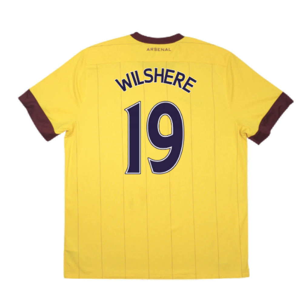 Arsenal 2010-11 Away Shirt ((Good) XXL) (WILSHERE 19)_2