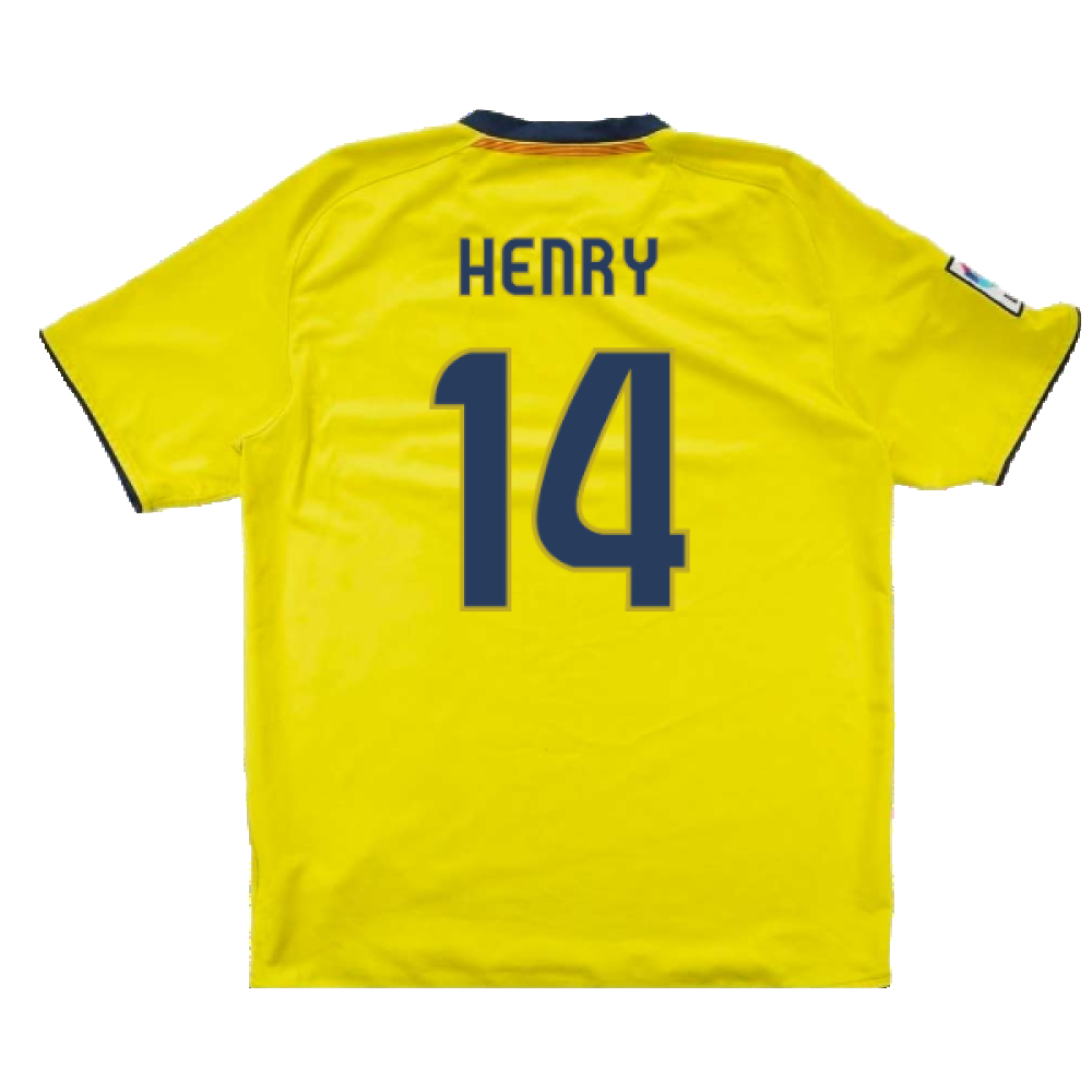 Barcelona 2008-10 Away Shirt (M) (Henry 14) (Very Good)_1