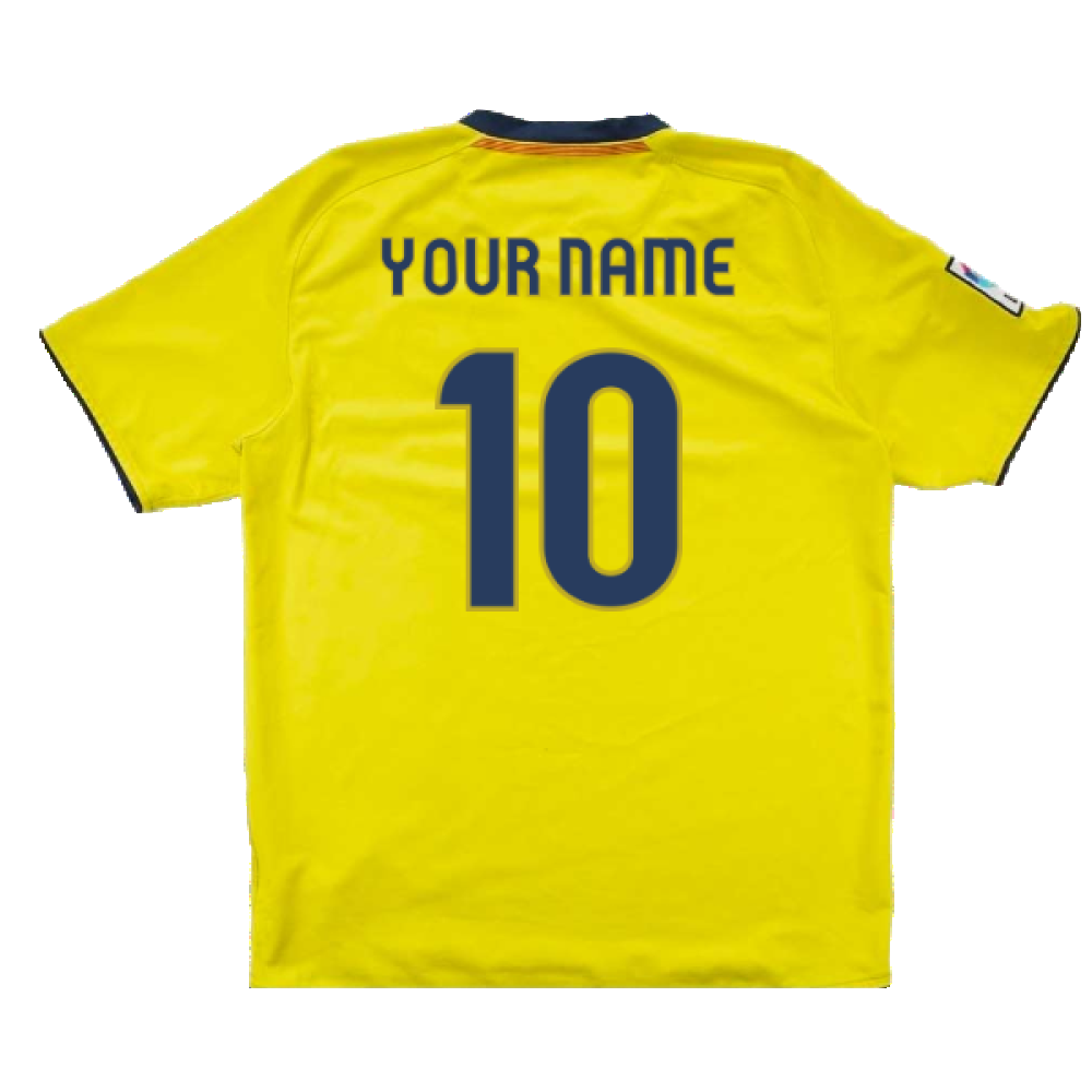 Barcelona 2008-10 Away Shirt (M) (Your Name 10) (Very Good)_1