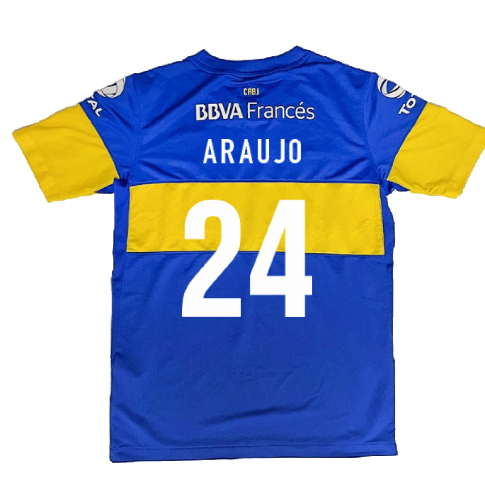 Boca Juniors 2011-12 Home Shirt ((Very Good) S) (ARAUJO 24)_2