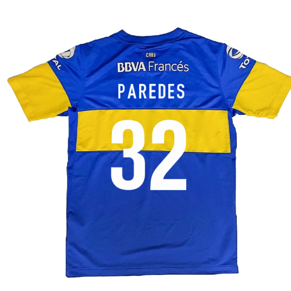 Boca Juniors 2011-12 Home Shirt ((Very Good) S) (PAREDES 32)_2