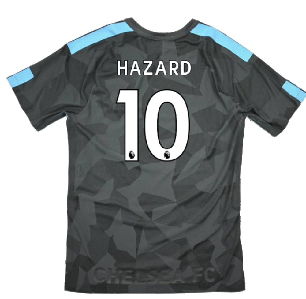 Chelsea 2017-18 Third Shirt (M) (Hazard 10) (Excellent)_1