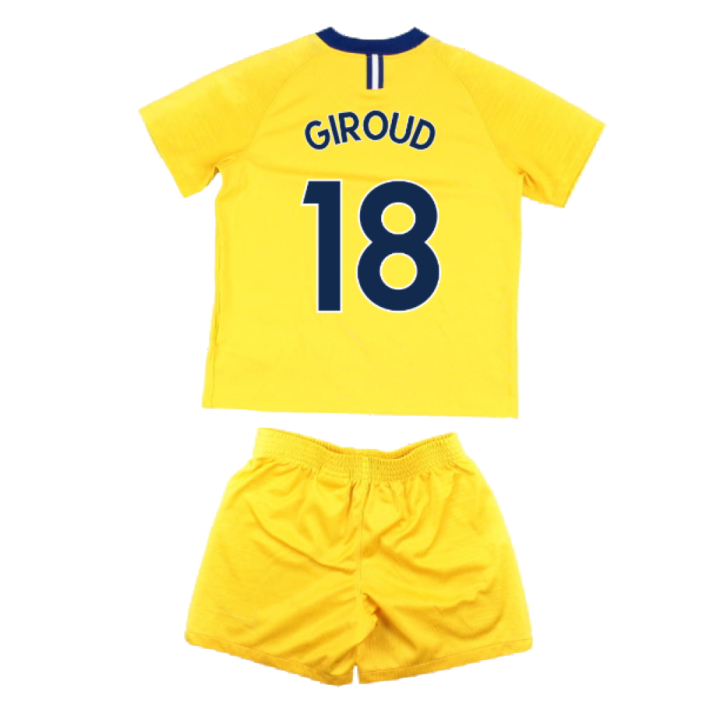 Chelsea 2018-19 Away Mini Kit (4-5y) (Giroud 18) (Very Good)_1