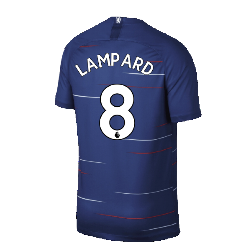 Chelsea 2018-19 Home Shirt ((Excellent) XXL) (Lampard 8)_2