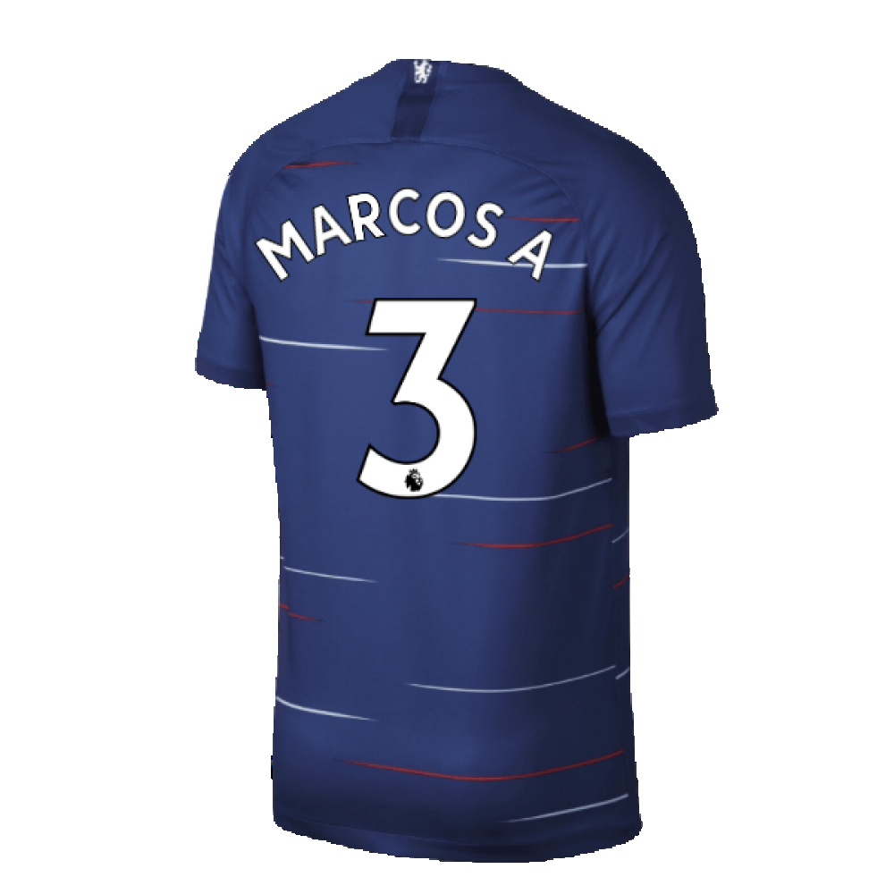 Chelsea 2018-19 Home Shirt ((Excellent) XXL) (Marcos A 3)_2