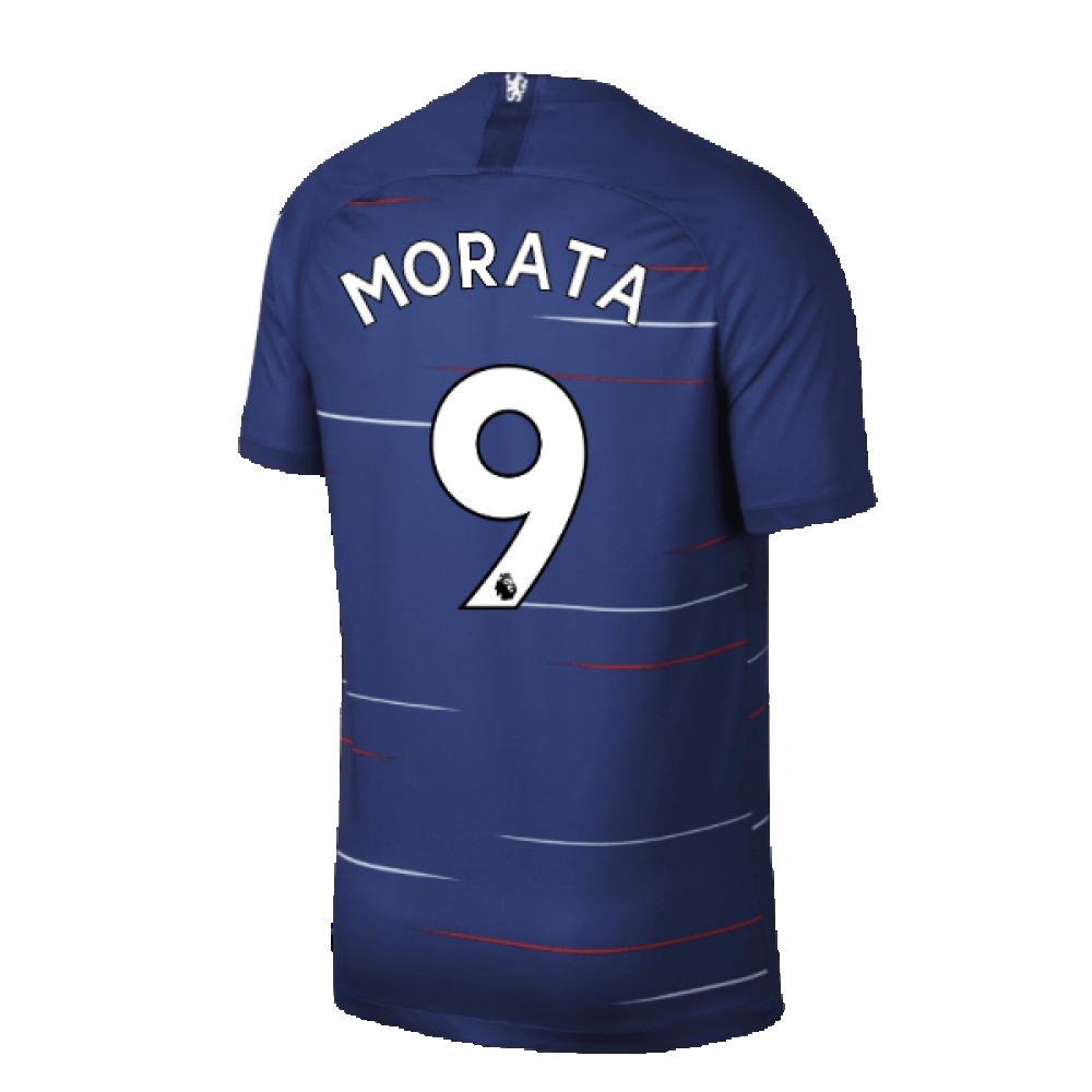 Chelsea 2018-19 Home Shirt ((Excellent) XXL) (Morata 9)_2