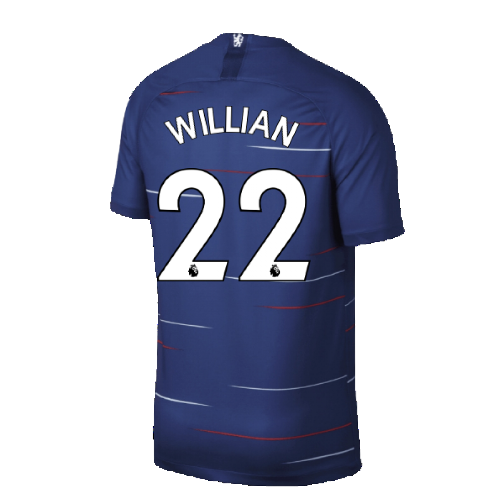 Chelsea 2018-19 Home Shirt ((Excellent) XXL) (Willian 22)_2