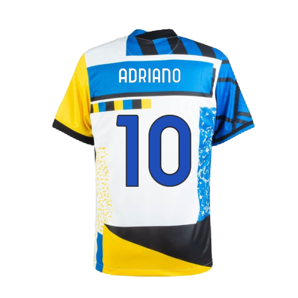 Inter Milan 2020-21 Fourth Shirt (L) (ADRIANO 10) (Excellent)_1