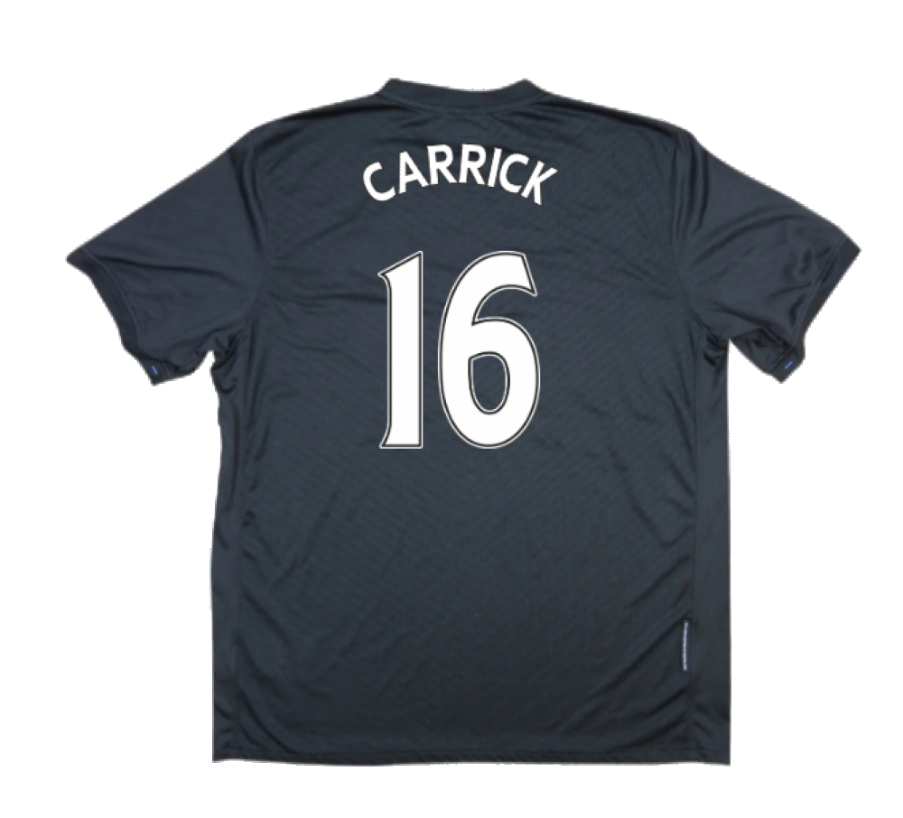 Manchester United 2009-10 Away Shirt ((Excellent) L) (Carrick 16)_2