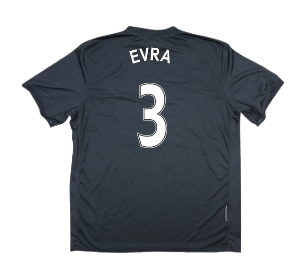 Manchester United 2009-10 Away Shirt ((Excellent) L) (Evra 3)_2