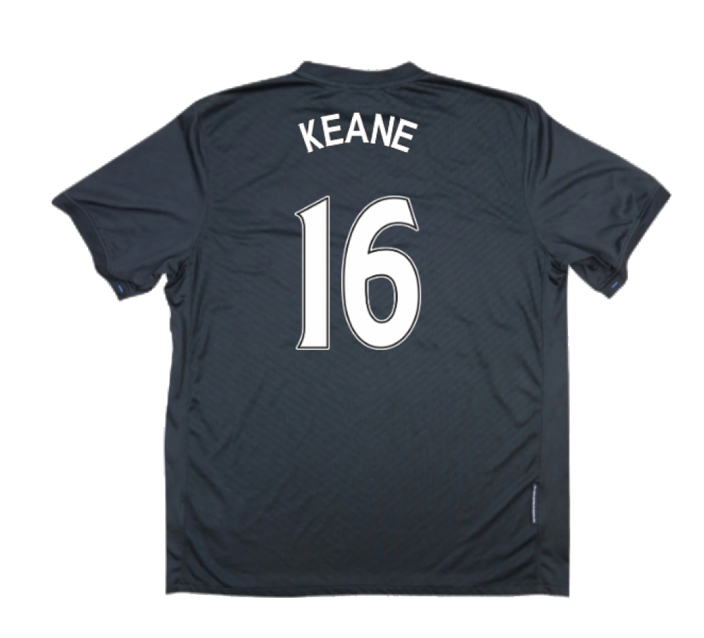 Manchester United 2009-10 Away Shirt ((Excellent) L) (KEANE 16)_2