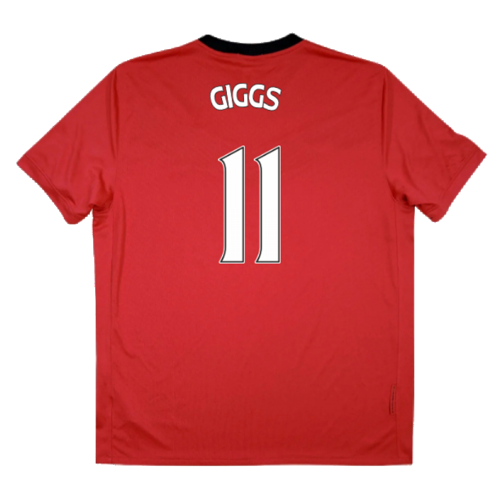 Manchester United 2009-10 Home Shirt ((Excellent) XL) (Giggs 11)_2