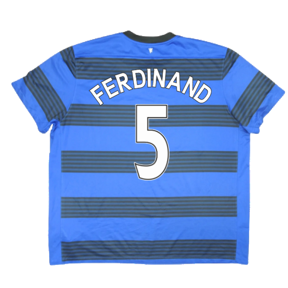 Manchester United 2011-12 Away Shirt ((Excellent) L) (Ferdinand 5)_2