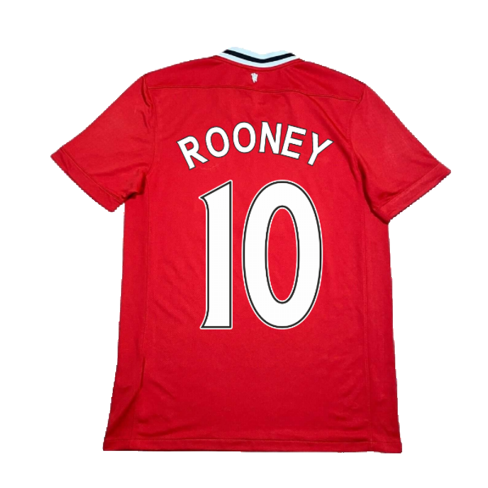 Manchester United 2011-12 Home Shirt ((Good) M) (Rooney 10)_2