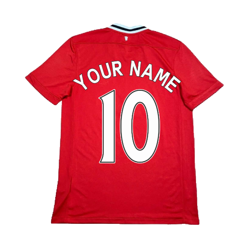 Manchester United 2011-12 Home Shirt ((Good) M) (Your Name)_2