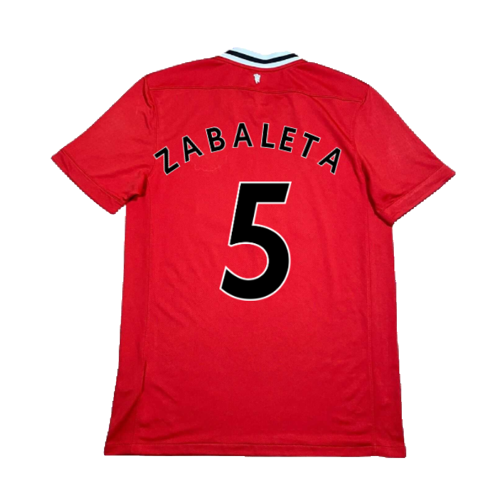 Manchester United 2011-12 Home Shirt (XL) (Zabaleta 5) (Excellent)_1