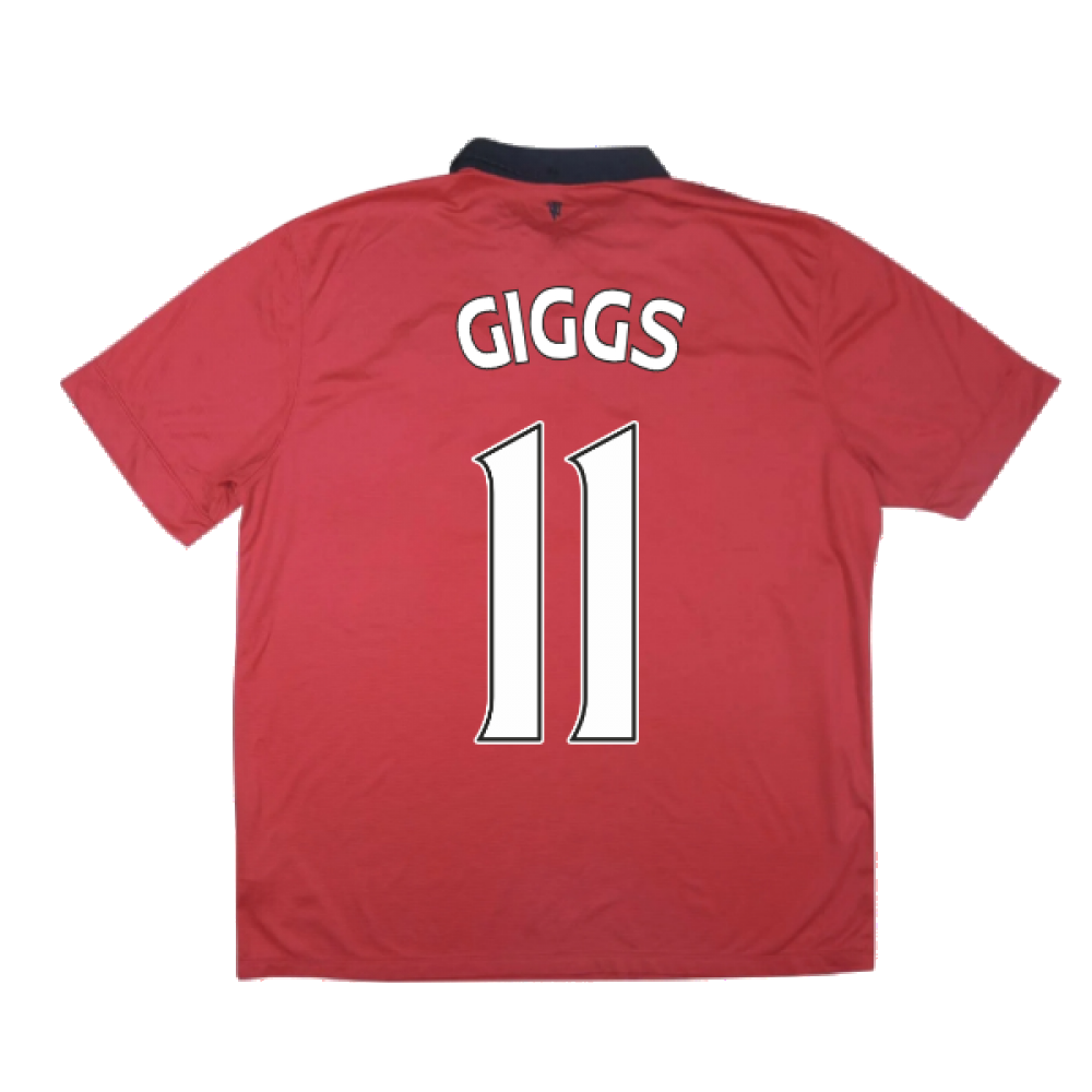 Manchester United 2013-14 Home Shirt ((Excellent) XL) (GIGGS 11)_2