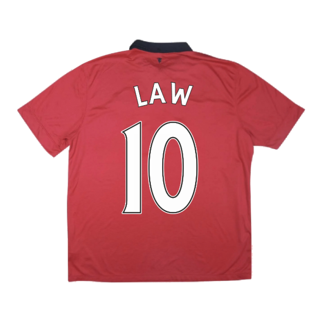 Manchester United 2013-14 Home Shirt ((Excellent) XL) (LAW 10)_2