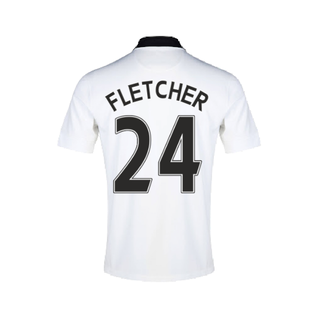 Manchester United 2014-15 Away Shirt ((Very Good) L) (Fletcher 24)_2