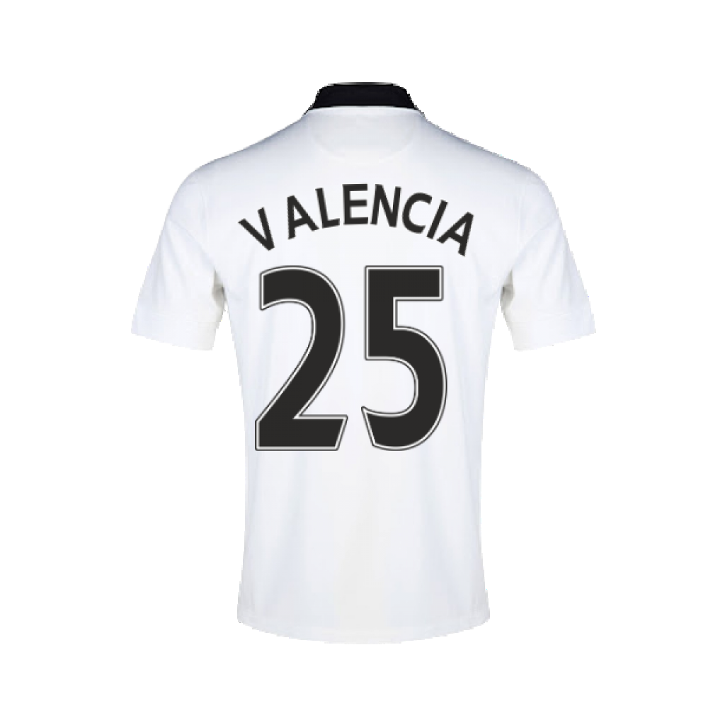 Manchester United 2014-15 Away Shirt ((Very Good) L) (Valencia 25)_2