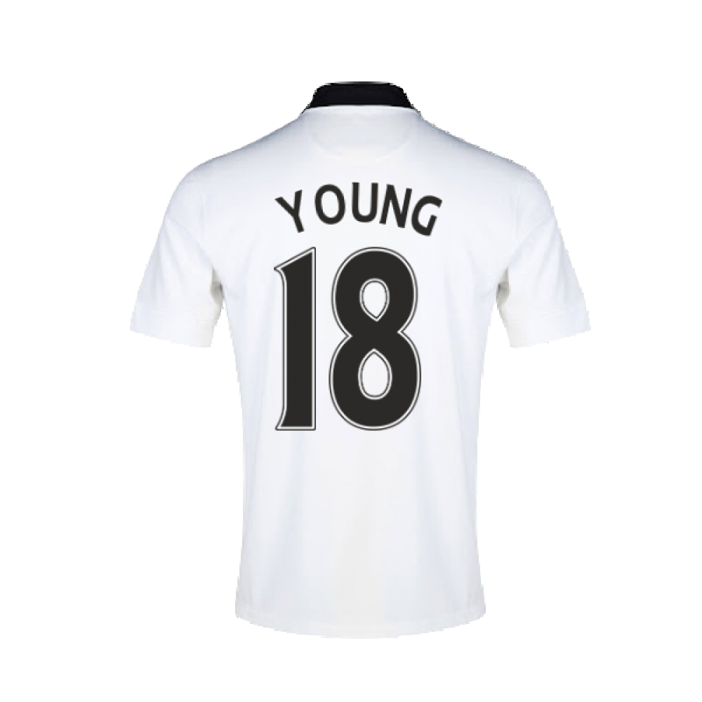 Manchester United 2014-15 Away Shirt ((Very Good) L) (Young 18)_2