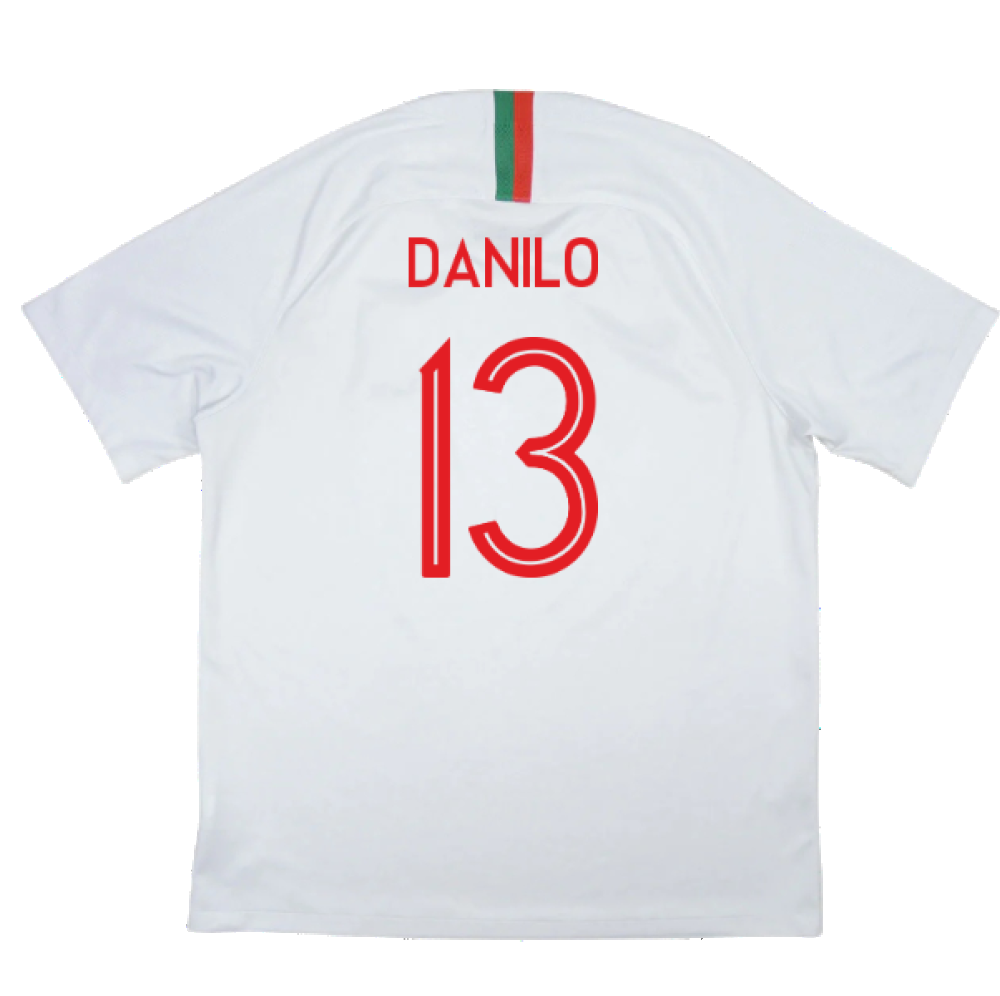 Portugal 2018-19 Away Shirt (L) (Danilo 13) (Good)_1