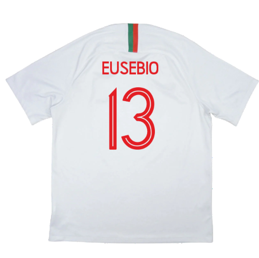 Portugal 2018-19 Away Shirt (L) (Eusebio 13) (Good)_1