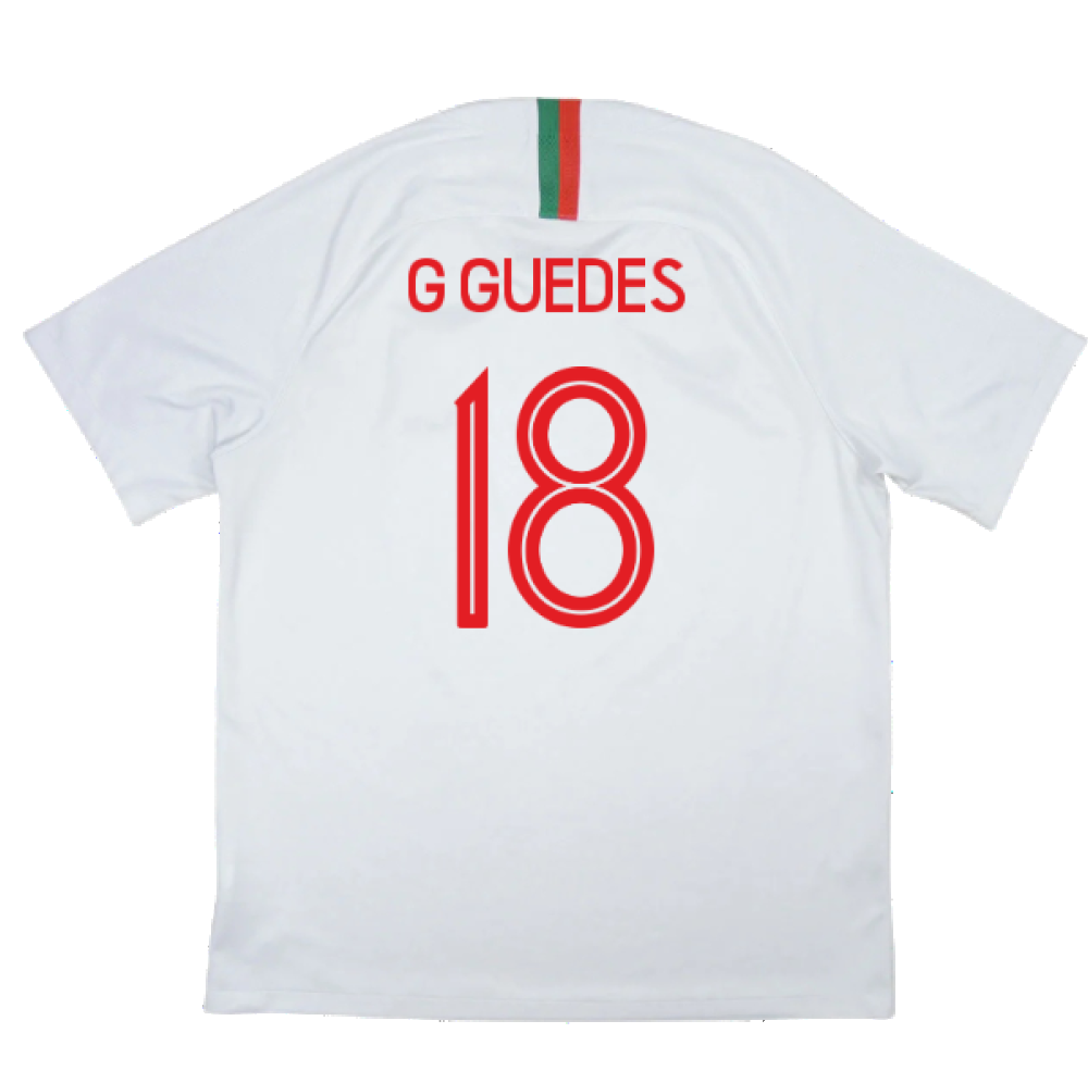 Portugal 2018-19 Away Shirt (L) (G Guedes 18) (Good)_1