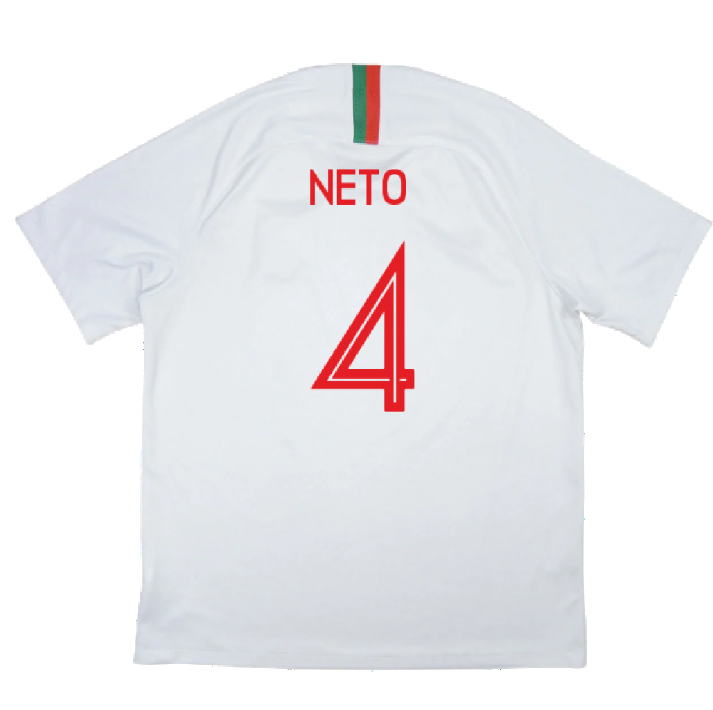 Portugal 2018-19 Away Shirt (L) (Neto 4) (Good)_1