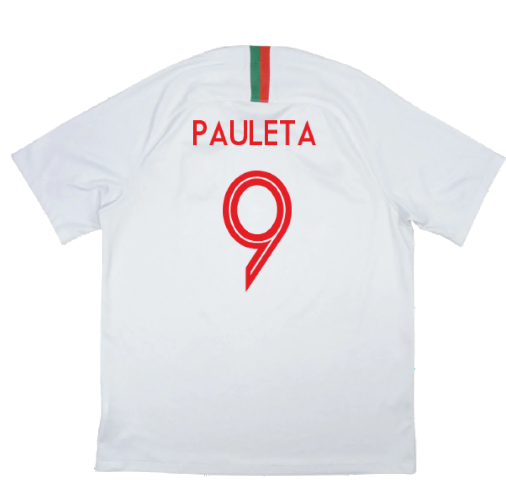 Portugal 2018-19 Away Shirt (L) (Pauleta 9) (Good)_1