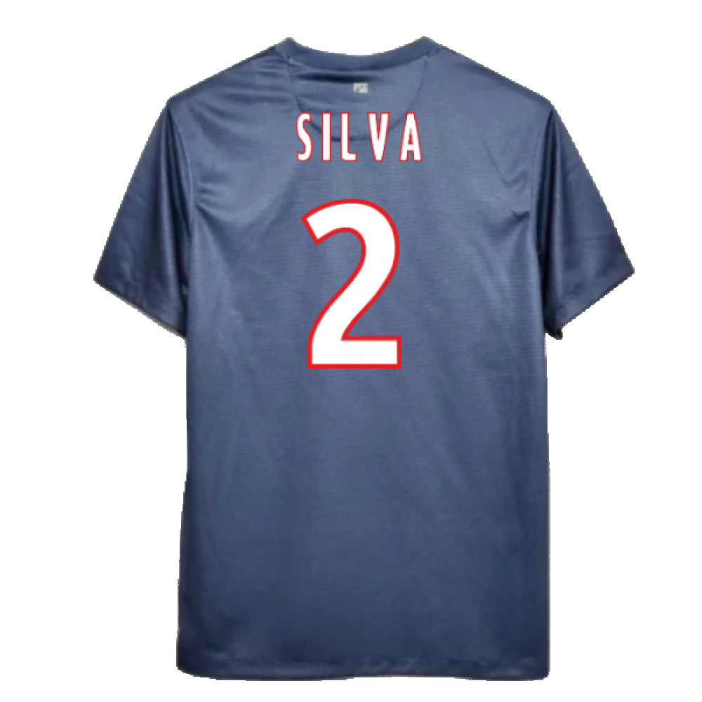 PSG 2012-13 Home Shirt ((Good) XL) (Silva 2)_2