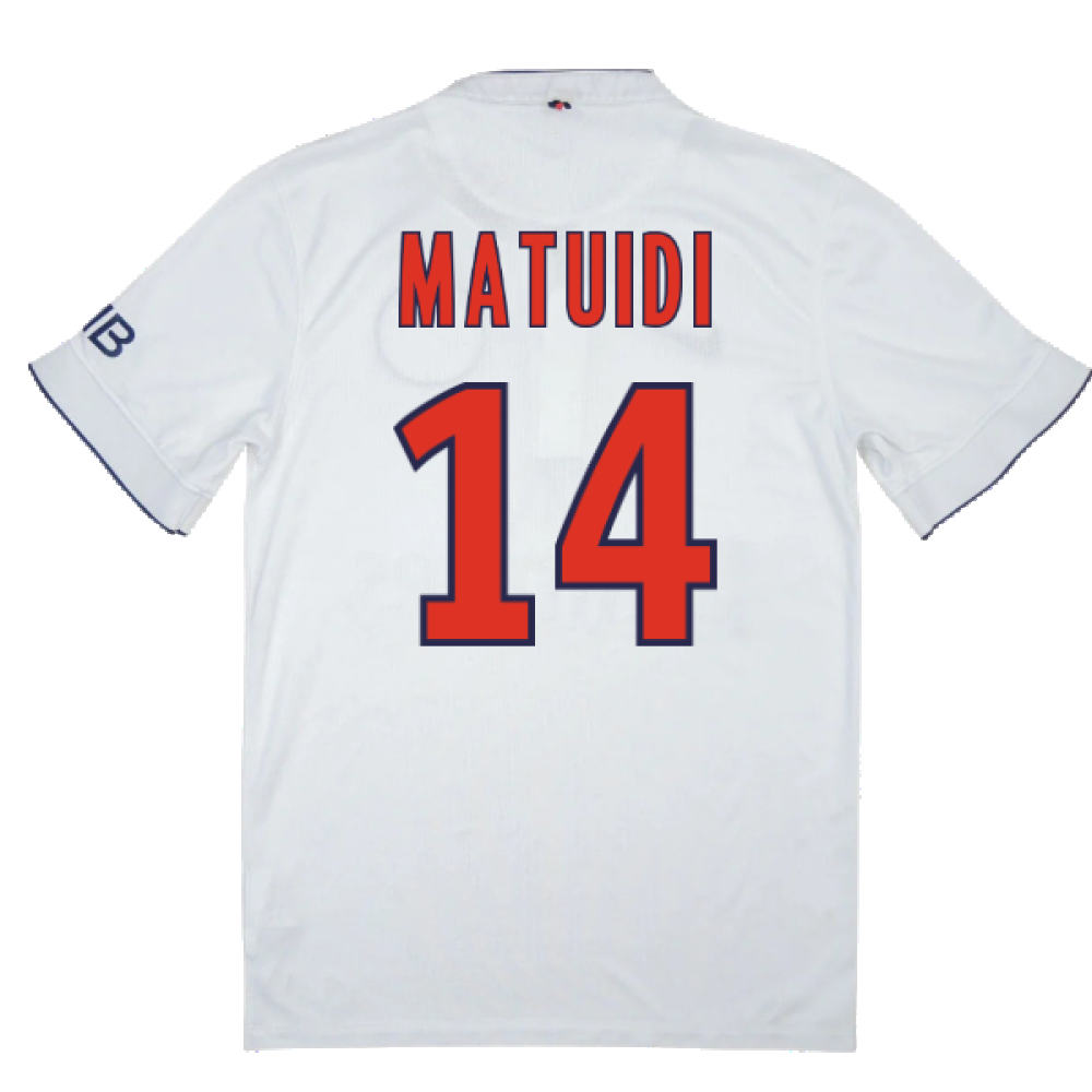 PSG 2014-15 Away Shirt (M) (MATUIDI 14) (Good)_1