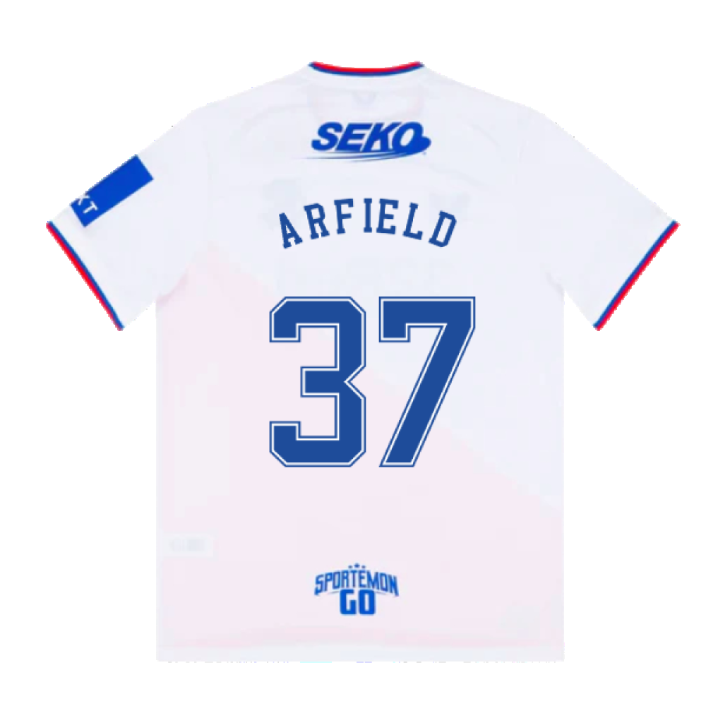 Rangers 2022-23 Away Shirt (L) (ARFIELD 37) (Mint)_1