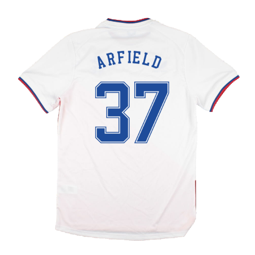 Rangers 2022-23 Away Shirt (Sponsorless) (M) (ARFIELD 37) (Excellent)_1