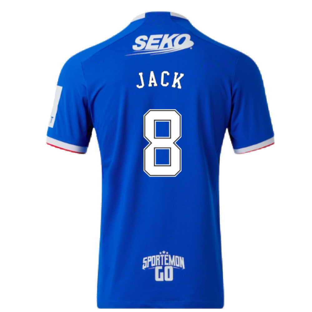 Rangers 2022-23 Home Shirt (3XL) (JACK 8) (Mint)_1