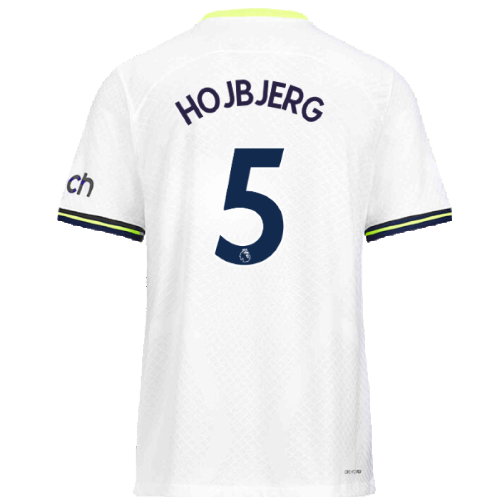 Tottenham 2022-23 Home Shirt (7-8y) (HOJBJERG 5) (Mint)_1