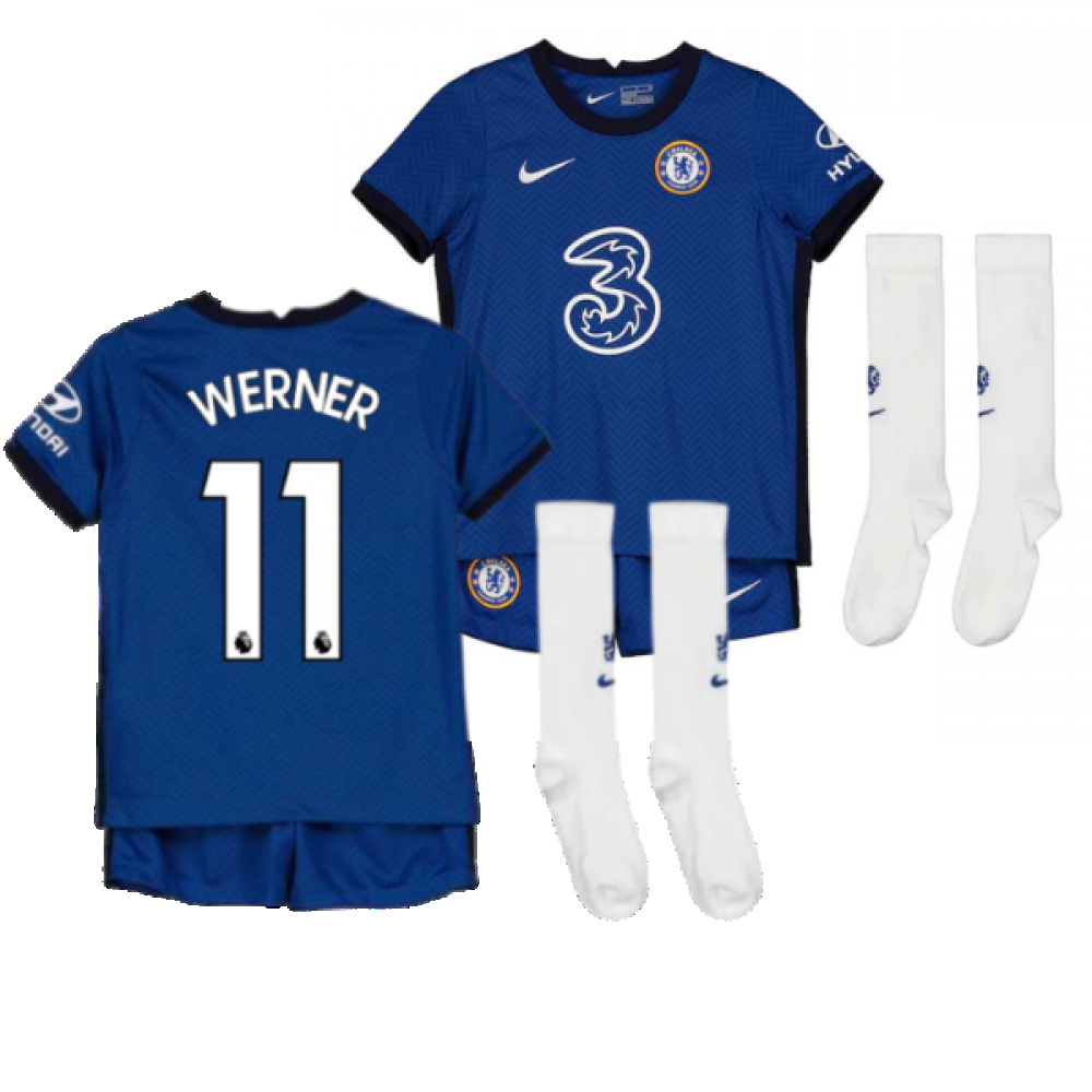 2020-2021 Chelsea Little Boys Home Mini Kit (WERNER 11)_0