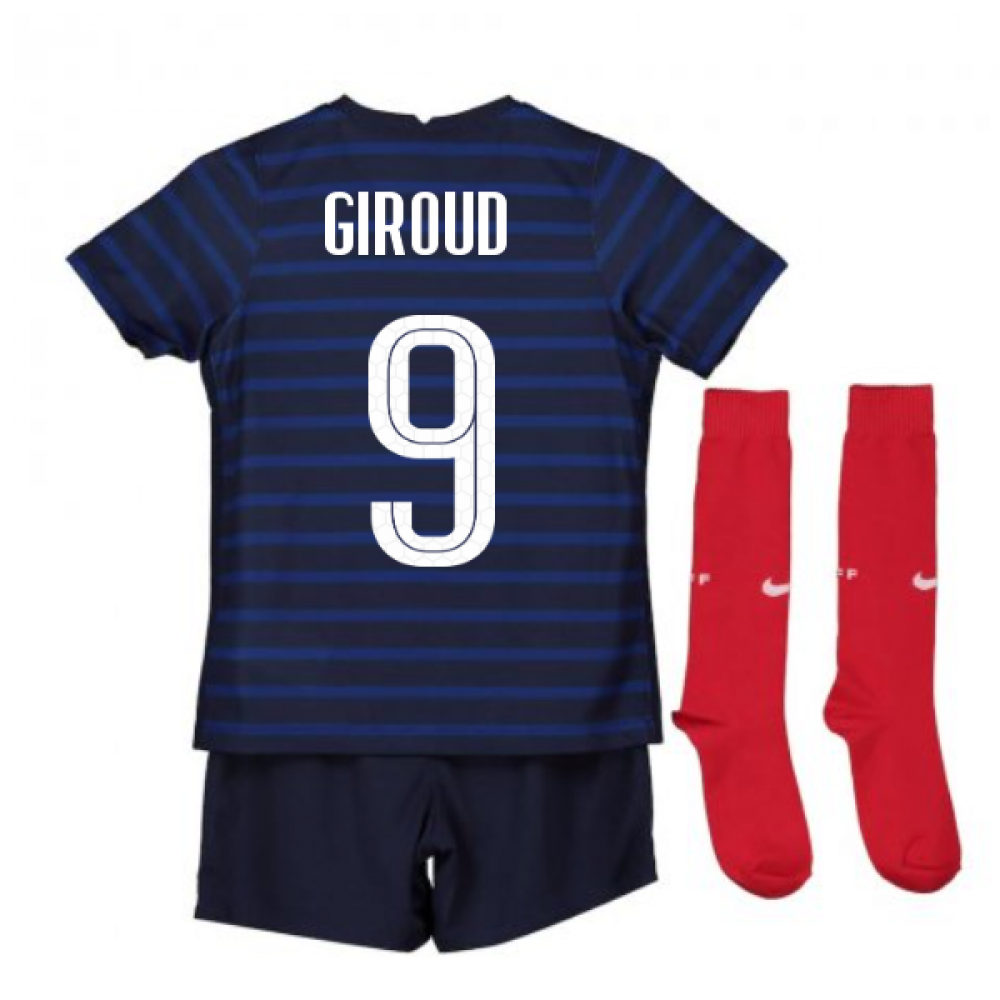 2020-2021 France Home Nike Mini Kit (GIROUD 9)