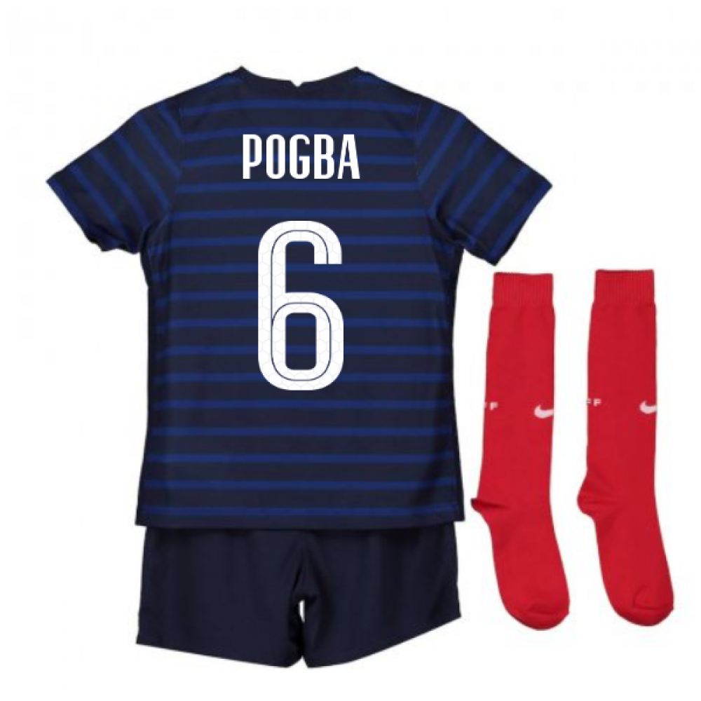 2020-2021 France Home Nike Mini Kit (POGBA 6)