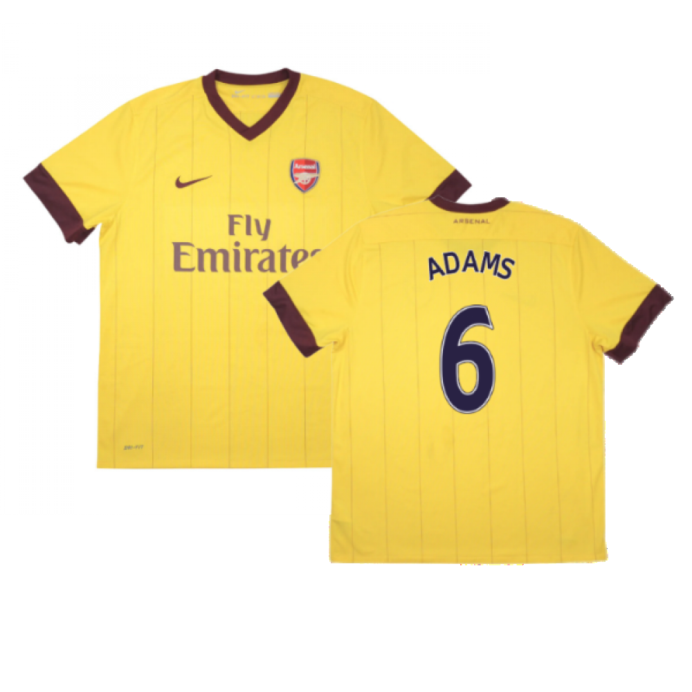 Arsenal 2010-11 Away Shirt ((Good) M) (ADAMS 6)_0