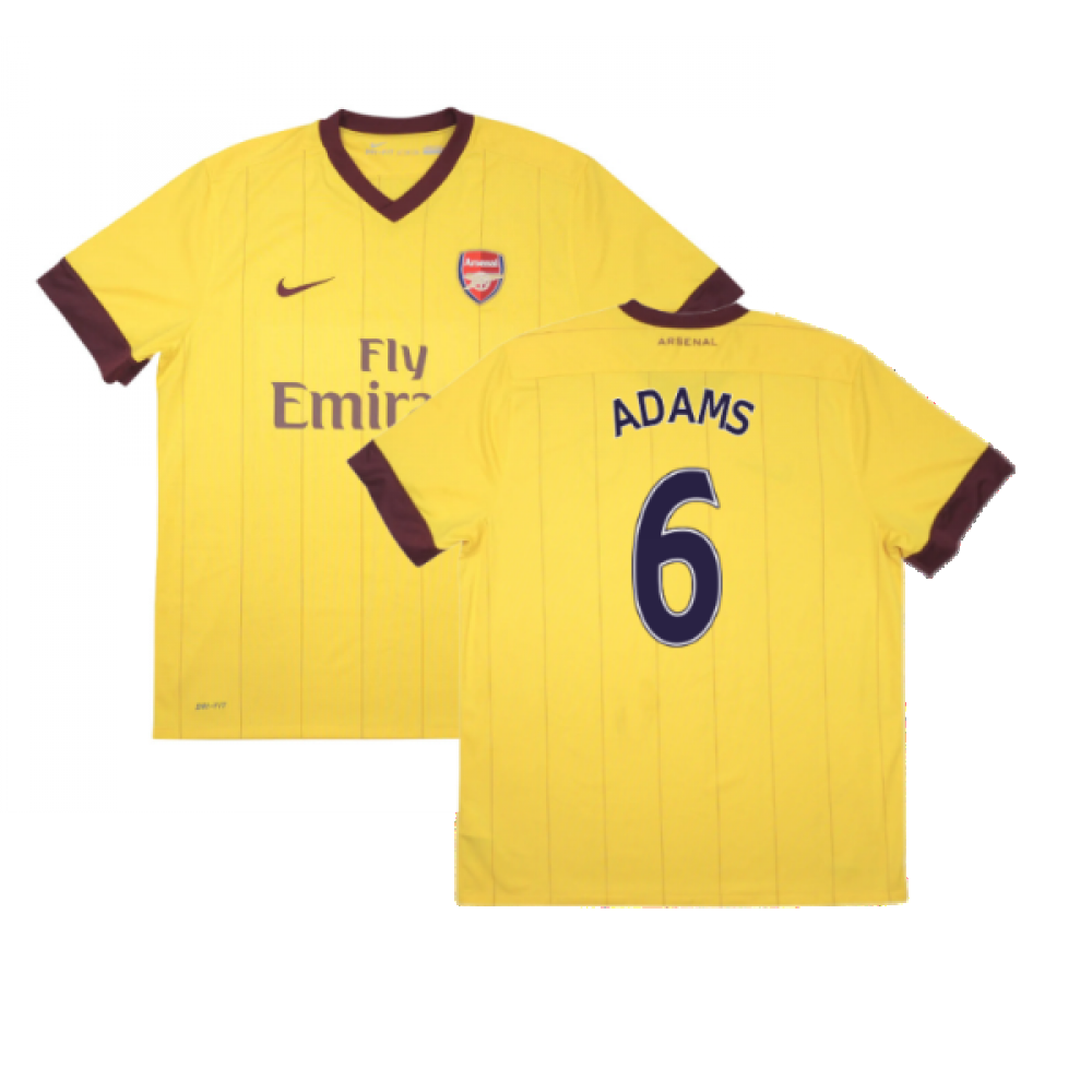 Arsenal 2010-11 Away Shirt ((Good) XXL) (ADAMS 6)_0