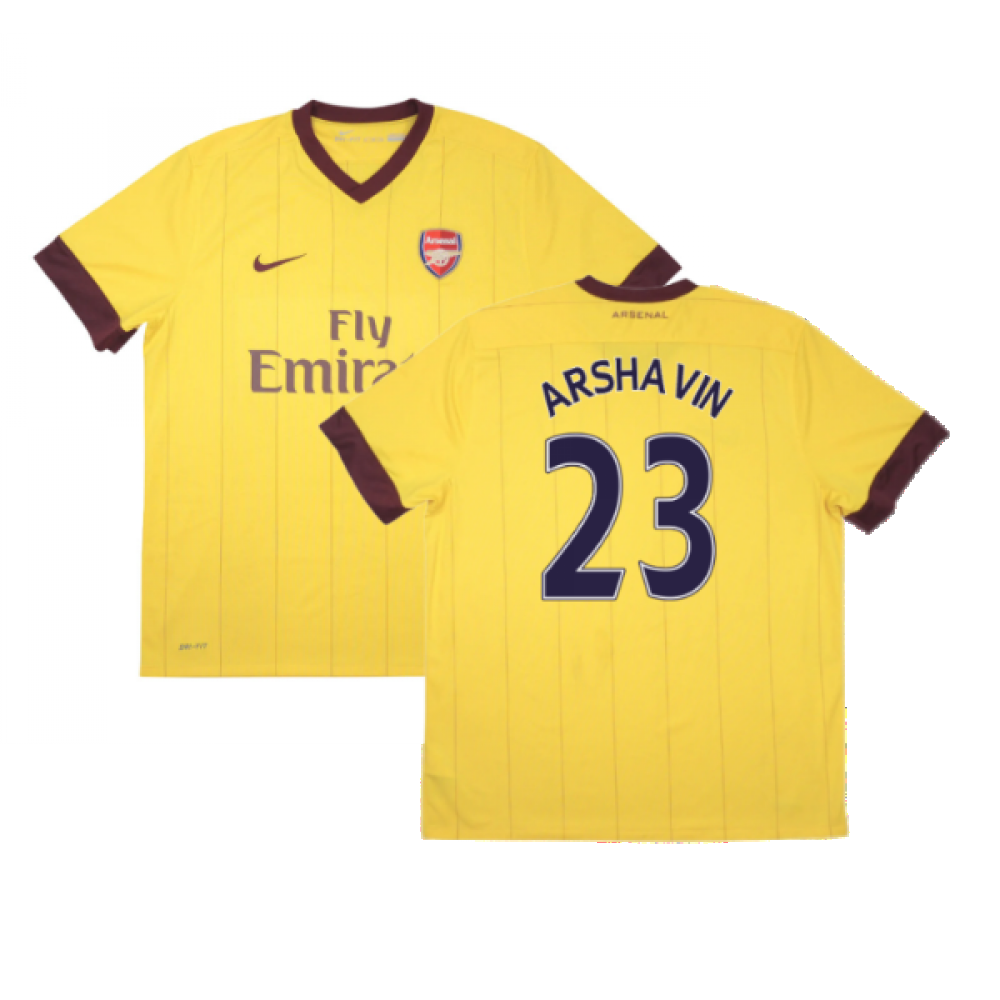 Arsenal 2010-11 Away Shirt ((Good) XXL) (ARSHAVIN 23)_0