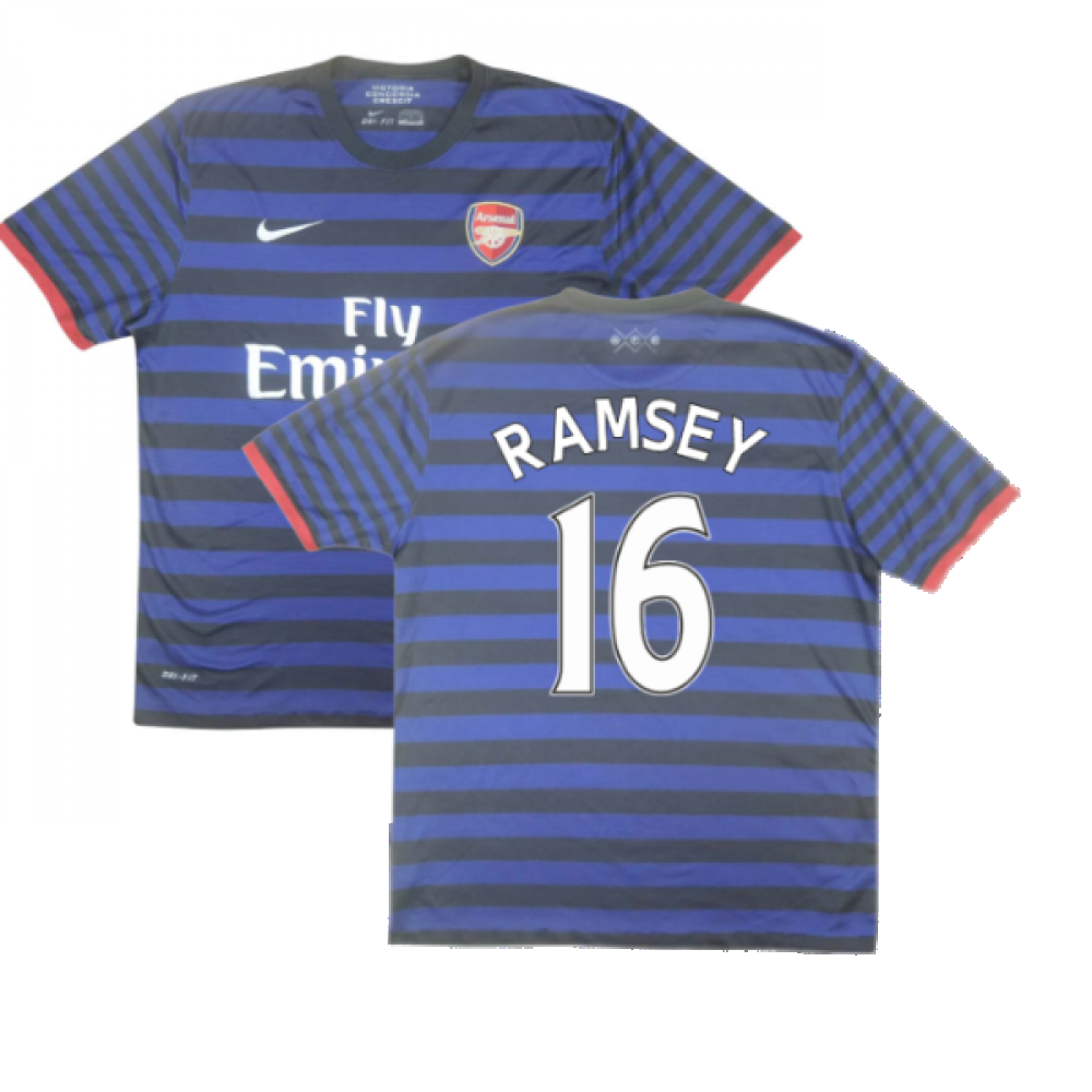 Arsenal 2012-13 Away Shirt ((Good) M) (RAMSEY 16)_0